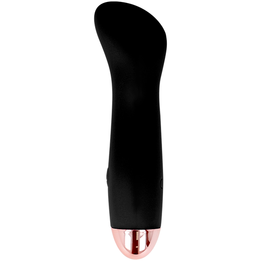 DOLCE VITA - OPLAADBARE VIBRATOR ONE ZWART 7 SNELHEDEN