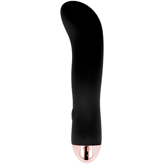 DOLCE VITA - OPLAADBARE VIBRATOR TWEE ZWART 7 SNELHEDEN