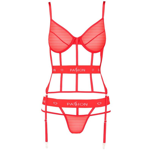 PASSION - KYOUKA CORSET - ROOD L/XL