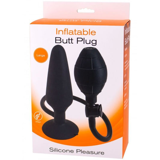 SEVEN CREATIONS - OPBLAASBARE ANALE PLUG MAAT L