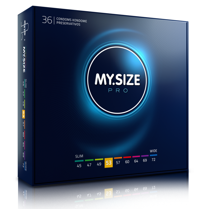 MY SIZE - PRO CONDOMS 53 MM 36 STUKS