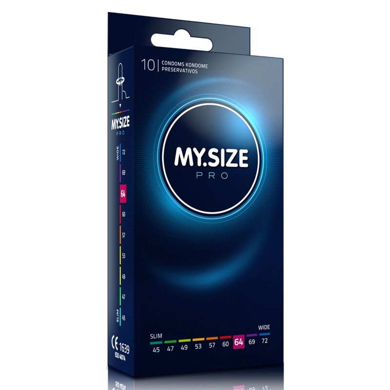 MY SIZE - PRO CONDOMS 64 MM 10 STUKS