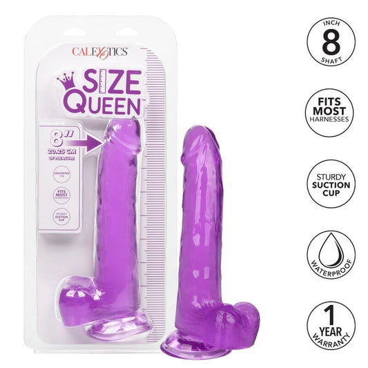 CALEXOTICS - SIZE QUEEN DILDO PAARS 20.3 CM