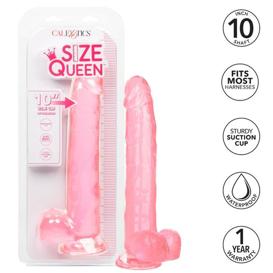 CALEXOTICS - SIZE QUEEN DILDO ROZE 25,5 CM