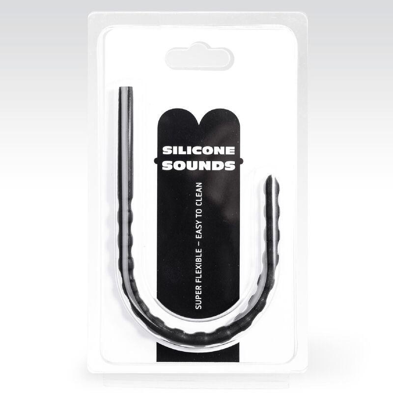GEHEEL ZWART - 6/8 MM SILICONEN URINEOEDELSONDE