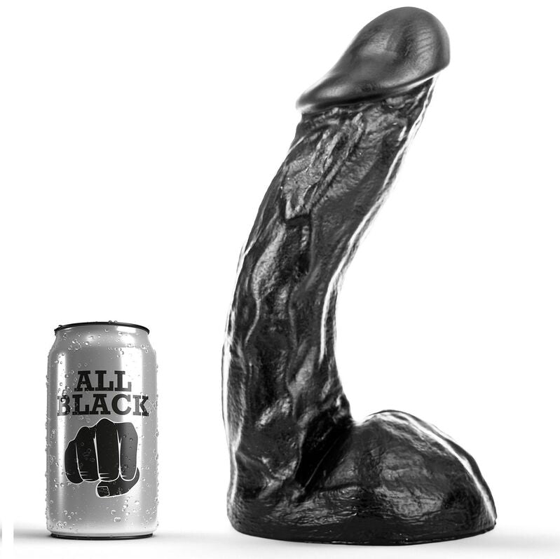 GEHEEL ZWART - DONG 28 CM