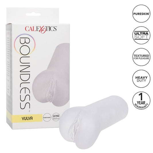 CALEXOTICS - BOUNDLESS VULVA STROKER TRANSPARANT