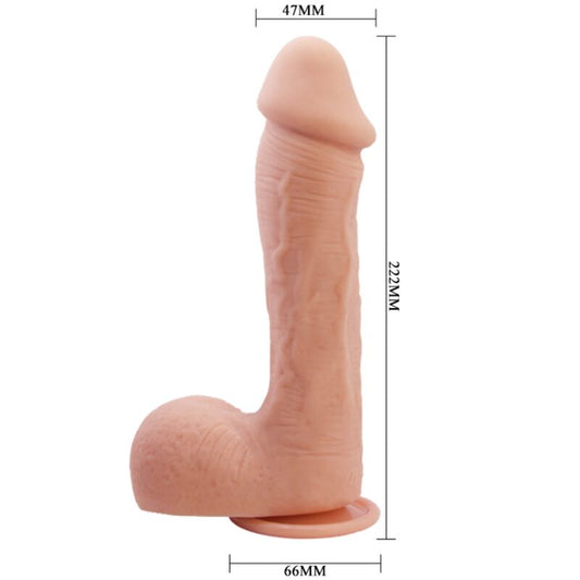 BAILE - JOHNSON REALISTISCHE HUIDSKLEURIGE DILDO 22 CM