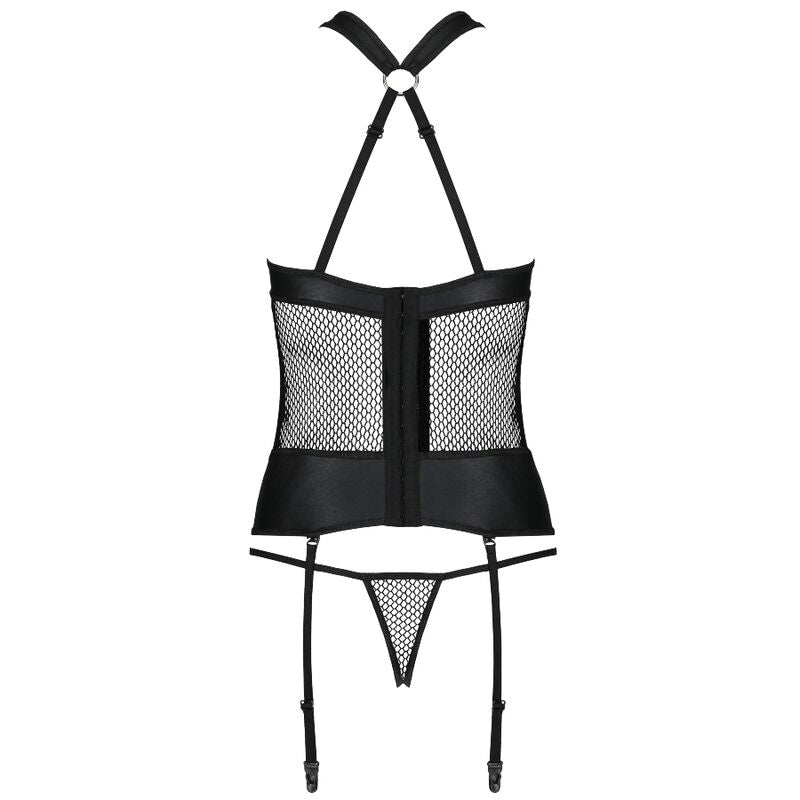 PASSION - AMANDA CORSET ECOLOGISCH LEER L/XL
