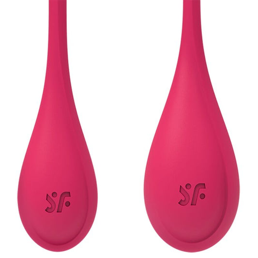 SATISFYER - YONI POWER 1 TRAININGSSET ROOD