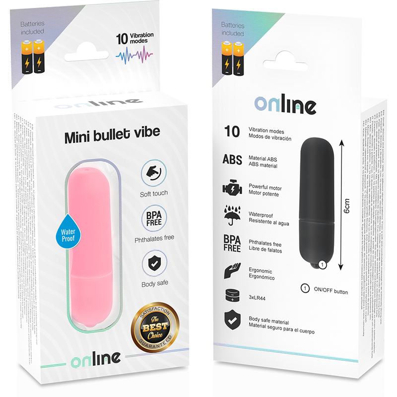 ONLINE - MINI BULLET VIBE ROZE
