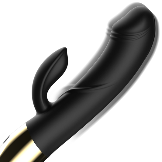 IBIZA - KRACHTIGE ANATOMISCHE VIBRATOR MET RABBIT