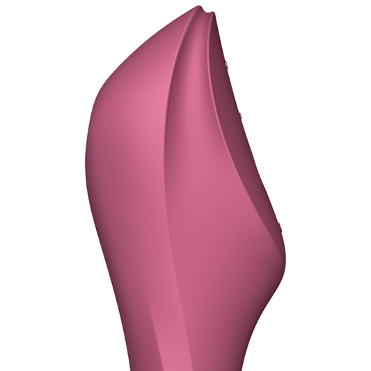 SATISFYER - CURVY TRINITY 3 AIR PULSE VIBRATOR ROOD