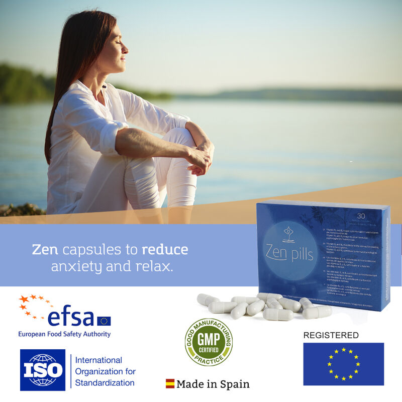 500 COSMETICA - ZEN PILLEN CAPSULES OM ANGST TE VERMINDEREN