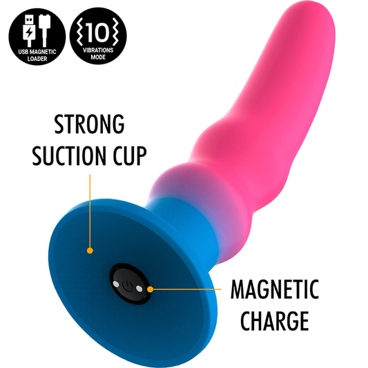 MYTHOLOGIE - KUNO UTOPIA DILDO S - VIBRATOR WATCHME DRAADLOZE TECHNOLOGIE COMPATIBEL