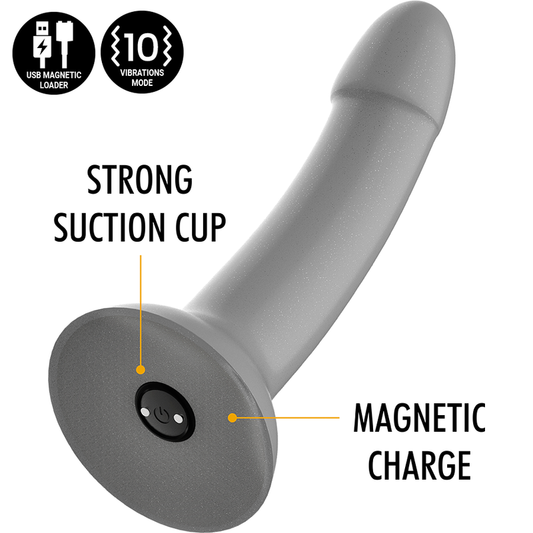 MYTHOLOGIE - RUNE MAJESTIC DILDO'S - VIBRATOR WATCHME DRAADLOZE TECHNOLOGIE COMPATIBEL