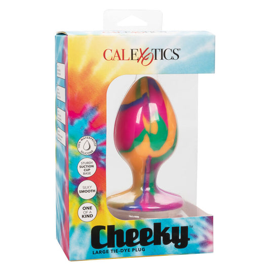 CALEXOTICS - CHEEKY LARGE TIE-DYE ANALE PLUG