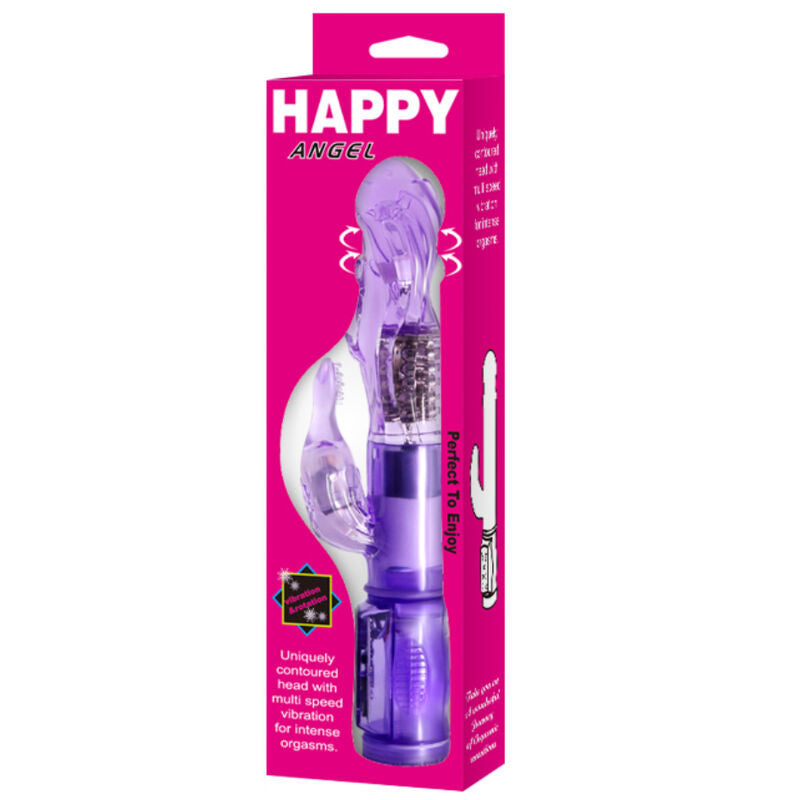 BAILE - MINIDRAAIER MET KONIJN HAPPY ANGEL LILA
