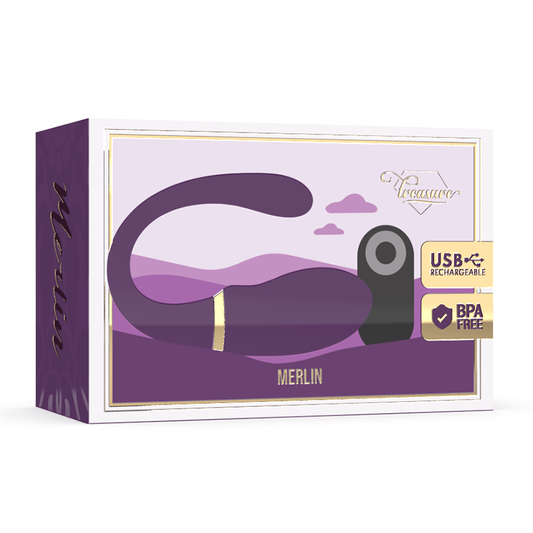 TREASURE - MERLIN DUBBELE KOPPELVIBRATOR AFSTANDSBEDIENING