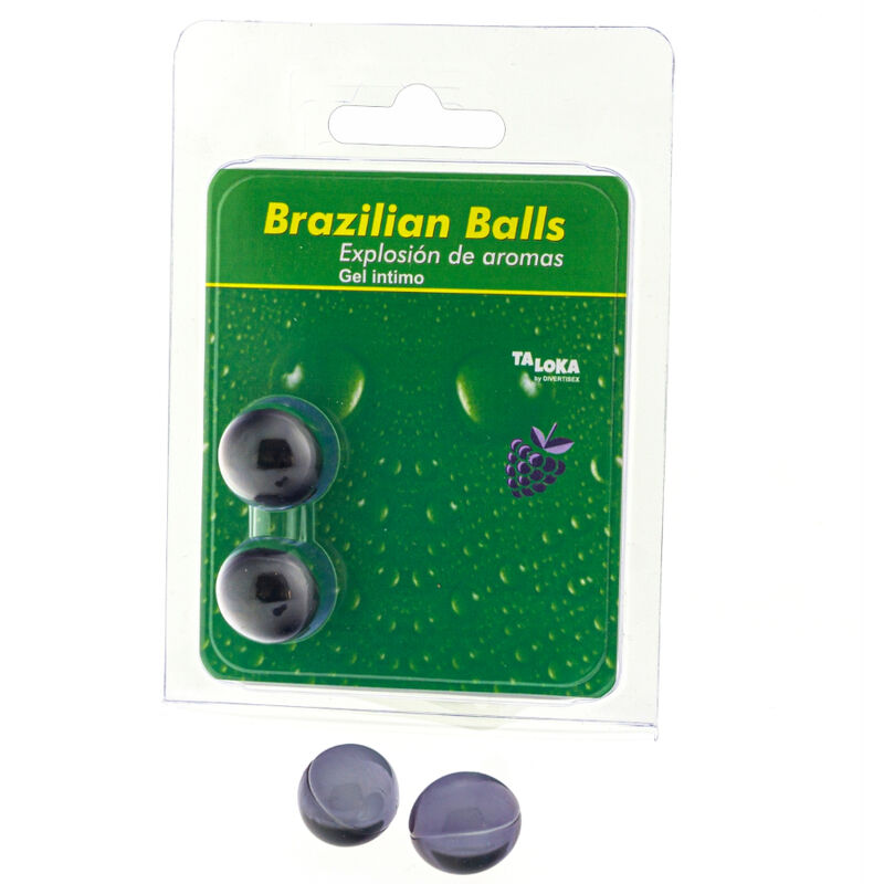 TALOKA - 2 BRAZILIAN BALLS BERRIES INTIEMGEL