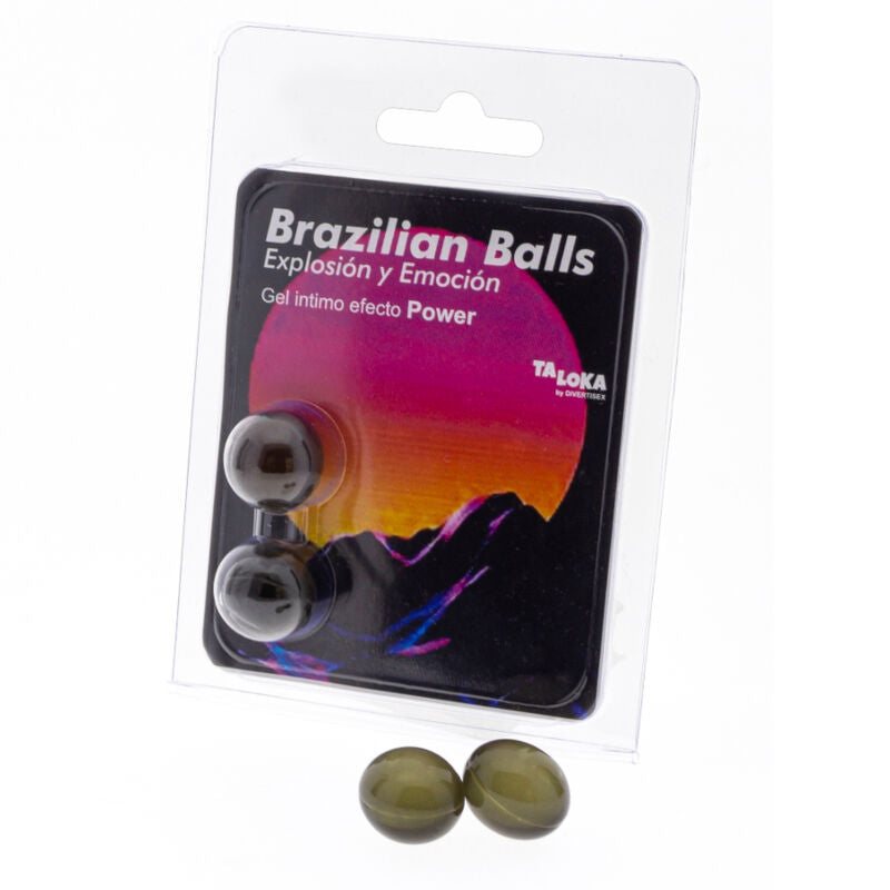 TALOKA - 2 BRAZILIAANSE BALLEN POWER EFFECT OPWINDENDE GEL