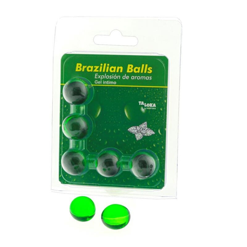 TALOKA - 5 BRAZILIAANSE BALLEN MUNT INTIEME GEL