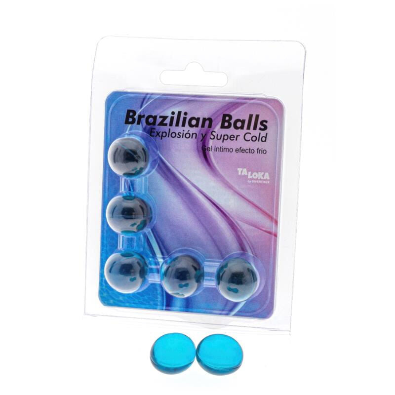 TALOKA - 5 BRAZILIAANSE BALLEN KOUDE EFFECT OPWINDENDE GEL