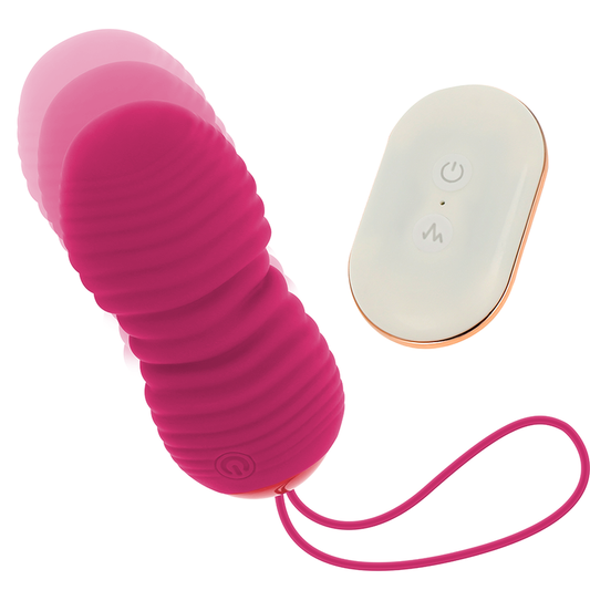 OHMAMA - AFSTANDSBEDIENING EGG 7 MODI OP EN NEER ROZE