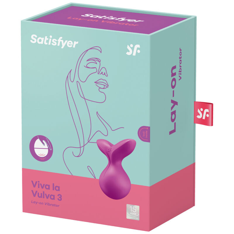 SATISFYER - VIVA LA VULVA 3 LAY-ON VIBRATOR PAARS