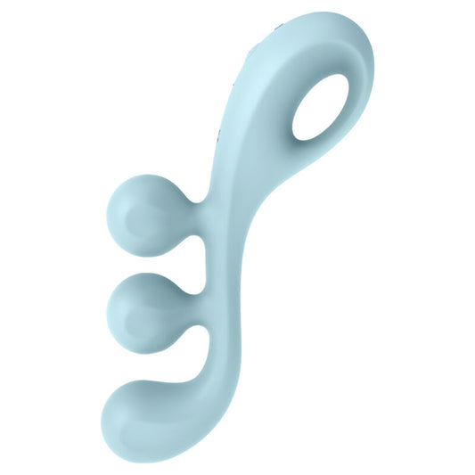 SATISFYER - TRI BALL 2 MULTI VIBRATOR BLAUW