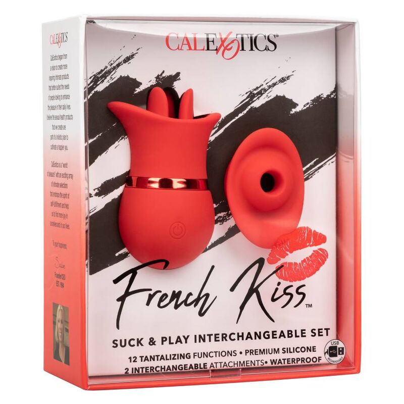 CALEXOTICS - FRENCH KISS ZUIG & SPEEL SET