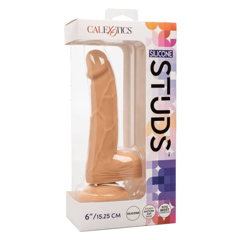 CALEXOTICS - SILICONEN NOppen 15,24 CM HUIDKLEUR