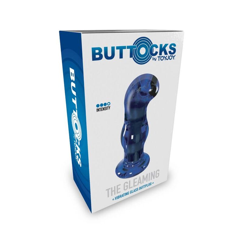 TOYJOY - DE GLIMMENDE TRILLENDE GLAZEN BUTTPLUG