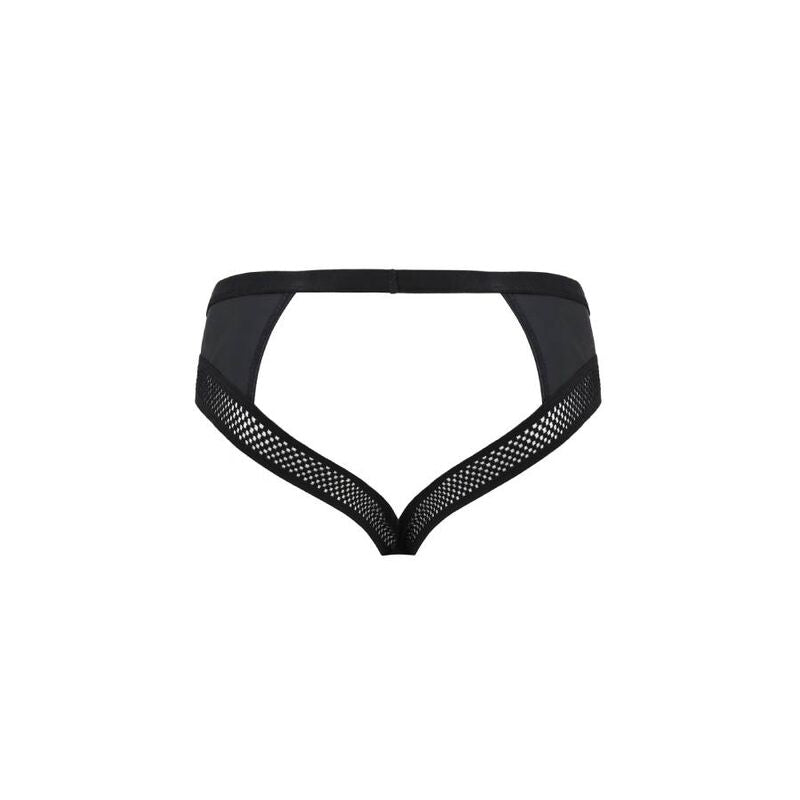 PASSION - 030 OPEN SLIP ABIERTO TOM NEGRO L/XL