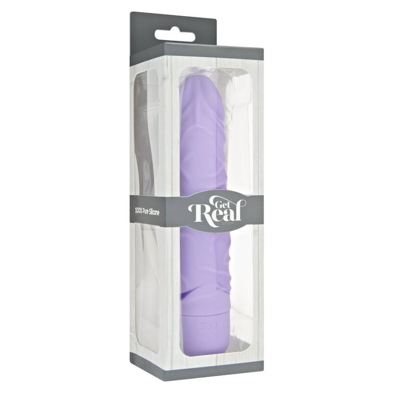 GET REAL - KLASSIEKE ORIGINELE PAARSE VIBRATOR