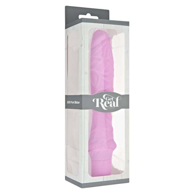 GET REAL - KLASSIEKE GROTE ROZE VIBRATOR