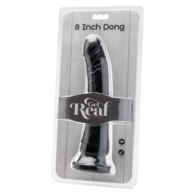 GET REAL - DONG 20,5 CM ZWART