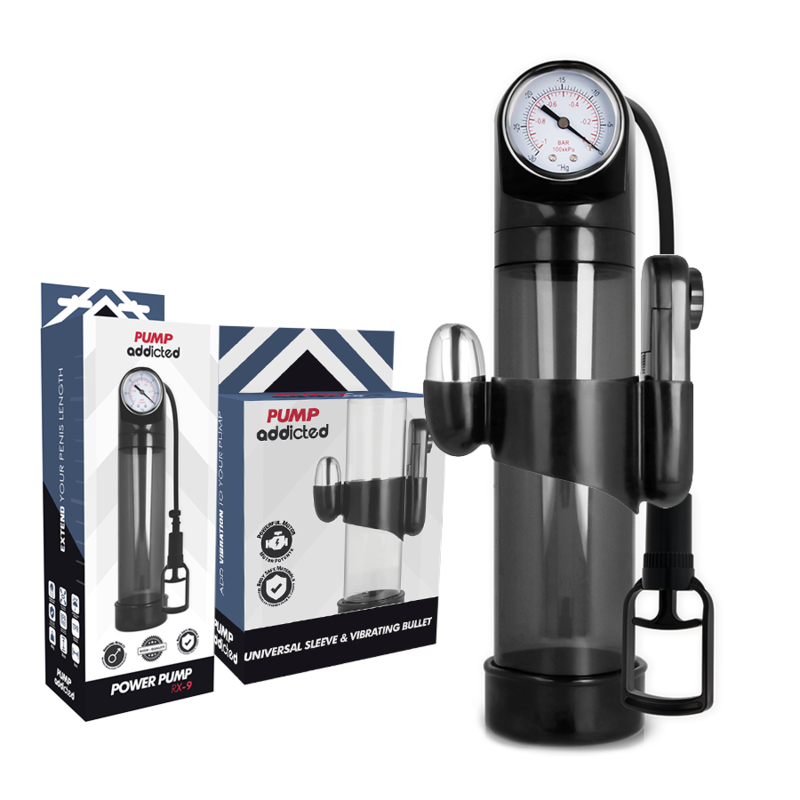 PUMP ADDICTED - RX9 ZWARTE VIBRATOR