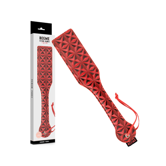 BEGME - RED EDITION VEGAN LEREN SCHOUDERTAS