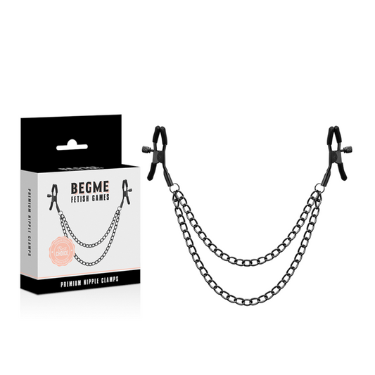 BEGME - RED EDITION NIPPLE CLIPS MET KETTING