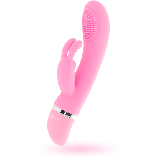 INTENSE - SUSY TRILLENDE VIBRATOR SILICONEN KONIJN ROZE