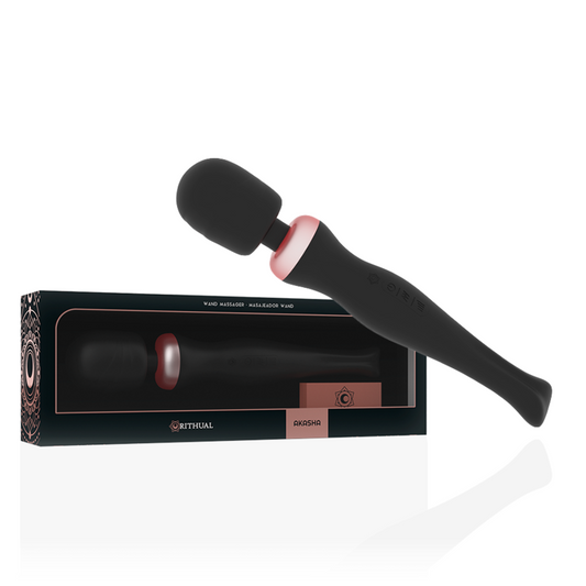 RITHUAL - AKASHA WAND KRACHTIGE OPLAADBARE 2.0 ZWART