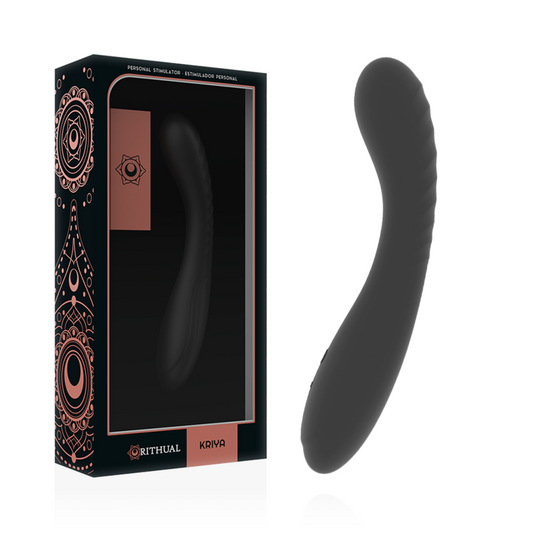 RITHUAL - OPLAADBARE G-SPOT STIMULATOR ZWART