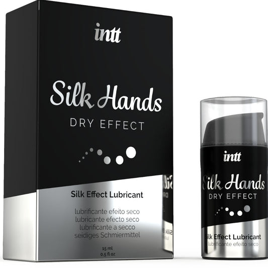 INTT LUBRICANTS - SILK HANDS GLIJMIDDEL GECONCENTREERDE SILICONENFORMULE 15 ML