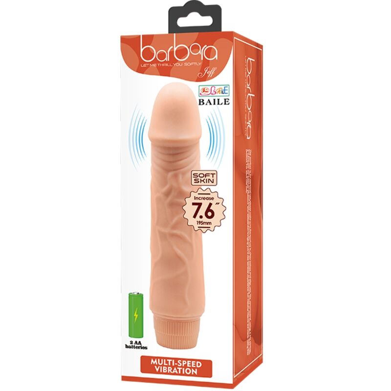 BAILE - BARBARA REALISTISCHE VIBRATOR 20 CM