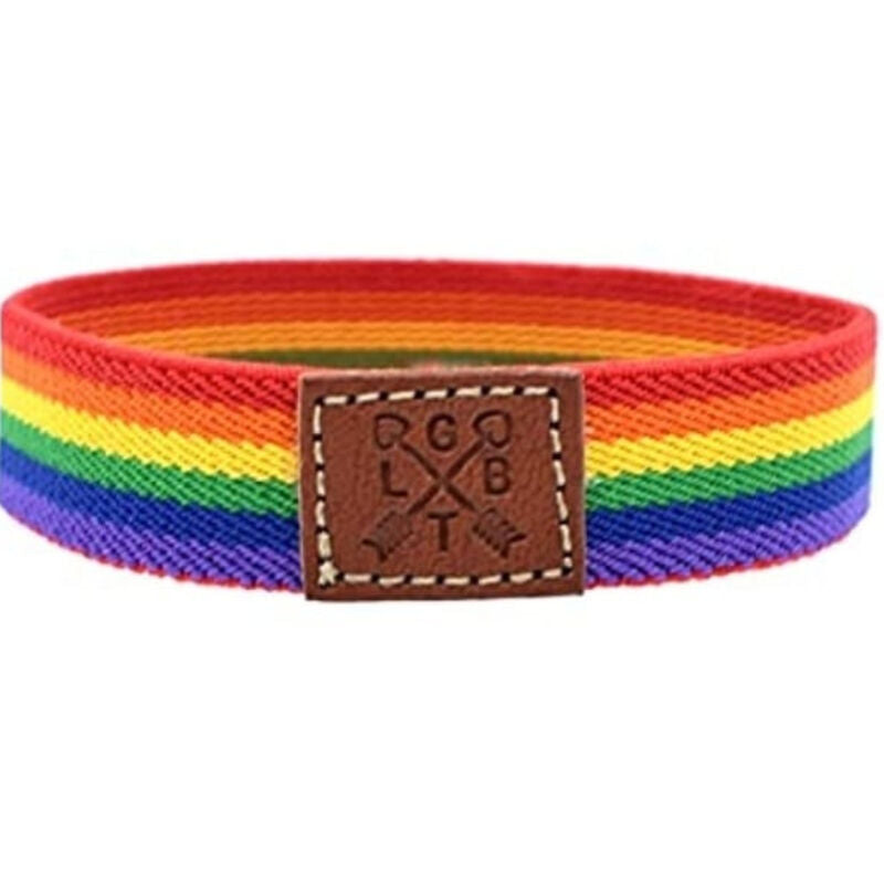 PRIDE - JONGEN RUBBER ARMBAND LUXE PRIDE