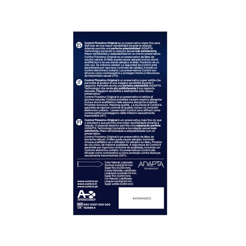 CONTROL - FINISSIMO CONDOMS 24 STUKS