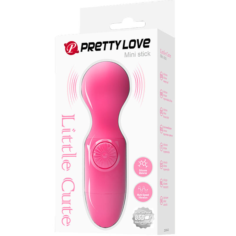 PRETTY LOVE - MAGENTA MINI PERSOONLIJKE MASSAGER
