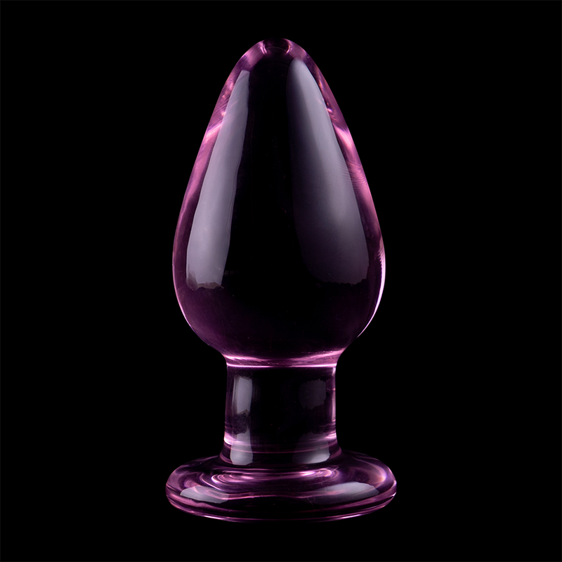 NEBULA SERIE VAN IBIZA - MODEL 3 STEKKER ROZE KRISTAL 11 CM -O- 5 CM