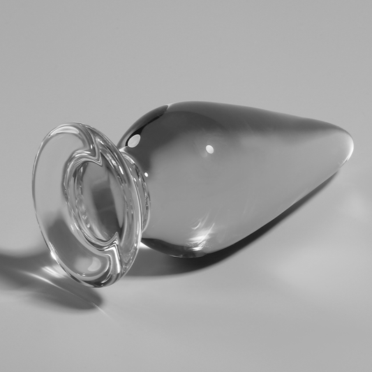 NEBULA SERIE DOOR IBIZA - MODEL 4 PLUG KRISTAL TRANSPARANT 11 CM -O- 5 CM